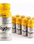 Ryde Focus Shot  Orange Flavor  LTheanine  Ginseng  Caffeine  0 Calories 0 Sugar  2 FL OZ Shots  Helps You Focus 8 Pack