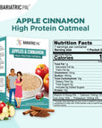 BariatricPal Hot Protein Breakfast  Apple Cinnamon Oatmeal 1Pack