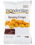 WonderSlim Protein Snack Crisps, Pizza Value Pack, 10g Protein, Gluten Free (10ct)