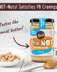 NOT-Nut Variety Pack | PeaNOT Butter | HazelNOT Choc,  11 oz (Pack of 3)