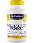 Healthy Origins L-Glutathione (Setria) Reduced, 500 mg