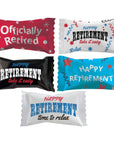 The Dreidel Company Happy Retirement Buttermints Mint Candies After Dinner Mints Butter Mint Candy FatFree Individually Wrapped 55 Pieces