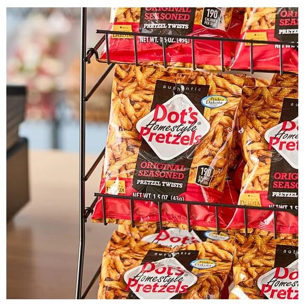 Dot Pretzels Original Seasoned  Pack of 1015 oz Bags  Perfect for Lunches and Stocking the Pantry or Office  Smiling Sweets  Classic Original Seasoning Everyone Loves