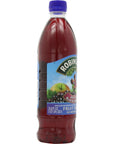 Robinsons Fruit Drink Apple  Blackcurrant No Added Sugar 1Liter Plastic Bottles Pack of 4