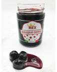 REX Gourmet Cocktail Italian Maraschino Cherries, 14.1 Ounce