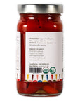 Tragano Greek Organics Fire Roasted Red Peppers  USDACertified Organic  Gluten Free NonGMO  Roasted Red Peppers in a Jar for Sandwiches Salad  Pizza Topping  16 Oz