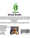 Kopabana Dried African snails For Stewing or grilling Various sizes 4 oz