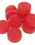 SweetGourmet Cherry JuJu Coins  Bulk Unwrapped Soft Candy  2 Pounds