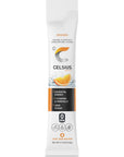 CELSIUS OntheGo Powder Stick Zero Sugar 14 Sticks per Pack Orange 260 Oz