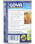 Goya Low Sodium Chick Peas 155 oz 6 Pack Garbanzos Bajo en Sal