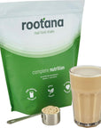 Rootana Natural Vanilla Complete Meal Shake  14 Meal Pack  Balanced Nutrition with Real Food Flavor  No Artificial Sweeteners Stevia or Sucralose