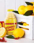 Wonder Lemon Organic Lemon Basil Jalapeno Cold Pressed Juice 845oz 6 Pack