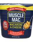 Muscle Mac High Protein Macaroni  Cheese Microwave Cup 6 cups