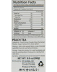 DAMTUH Peach Iced Black Tea Mix Xylose Sugar Single Serve 80 Sticks