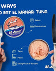 Tuna in Olive Oil  Solid Light Tuna in Virgin Olive Oil  Canned Tuna Fish in Cold Pressed Tunisian Olive Oil from El Manar  1 Kg Canned Tuna 2Pack