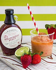 Strawberry Syrup 3 Ingredients  Blackberry Patch 8 oz Bottle  Oprahs Favorite Things 2014 Small Batch  Handmade in Georgia Perfect on Pancakes Waffles  French Toast Great Dessert Topping