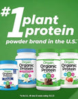 Orgain Organic Vegan Protein Powder Natural Unsweetened  21g of Plant Protein 4g Prebiotic Fiber Low Net Carbs No Lactose Ingredients No Added Sugar NonGMO For Shakes  Smoothies 159 lb