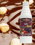 Crunchy Chocolate Hazelnut Cream Spread Spreadable Topping Nocciolata Big Squeeze Bottle 1 Kg 22 lb Ideal for Desserts Ice Cream Yogurts Cakes Pizza and More Indulge in Italian Bliss with Nocciolata Product of Italy Nappi 1911