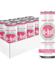 Hiball Energy Seltzer Water Caffeinated Sparkling Water Made with Vitamin B12 and Vitamin B6 Sugar Free 16 Fl Oz Pack of 8 Watermelon