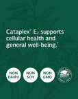 Standard Process Cataplex E2 - Whole Food Heart Health and Antioxidant with D-Alpha Tocopherol Vitamin E, Spanish Moss, Ascorbic Acid, Oat Flour, Inositol, Selenium - 360 Tablets