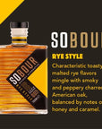 SOBOUR Rye Style Non Alcoholic Whiskey 700ml