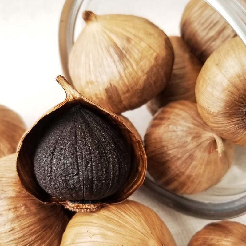 Orsky Black Garlic 882 Oz 250g Whole Black Garlic Fermented for 90 Days Super Foods NonGMOs NonAdditives High in Antioxidants Ready to Eat for Snack Healthy Healthy Recipes