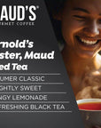 Mauds Lemonade Instant Tea Packets Single Serve 26 ct  Insta Arnolds Sister Flavored Tea  100 California Blended Tea Leaves Solar Energy Produced  Hot or Iced Tea Instant Powder Packs