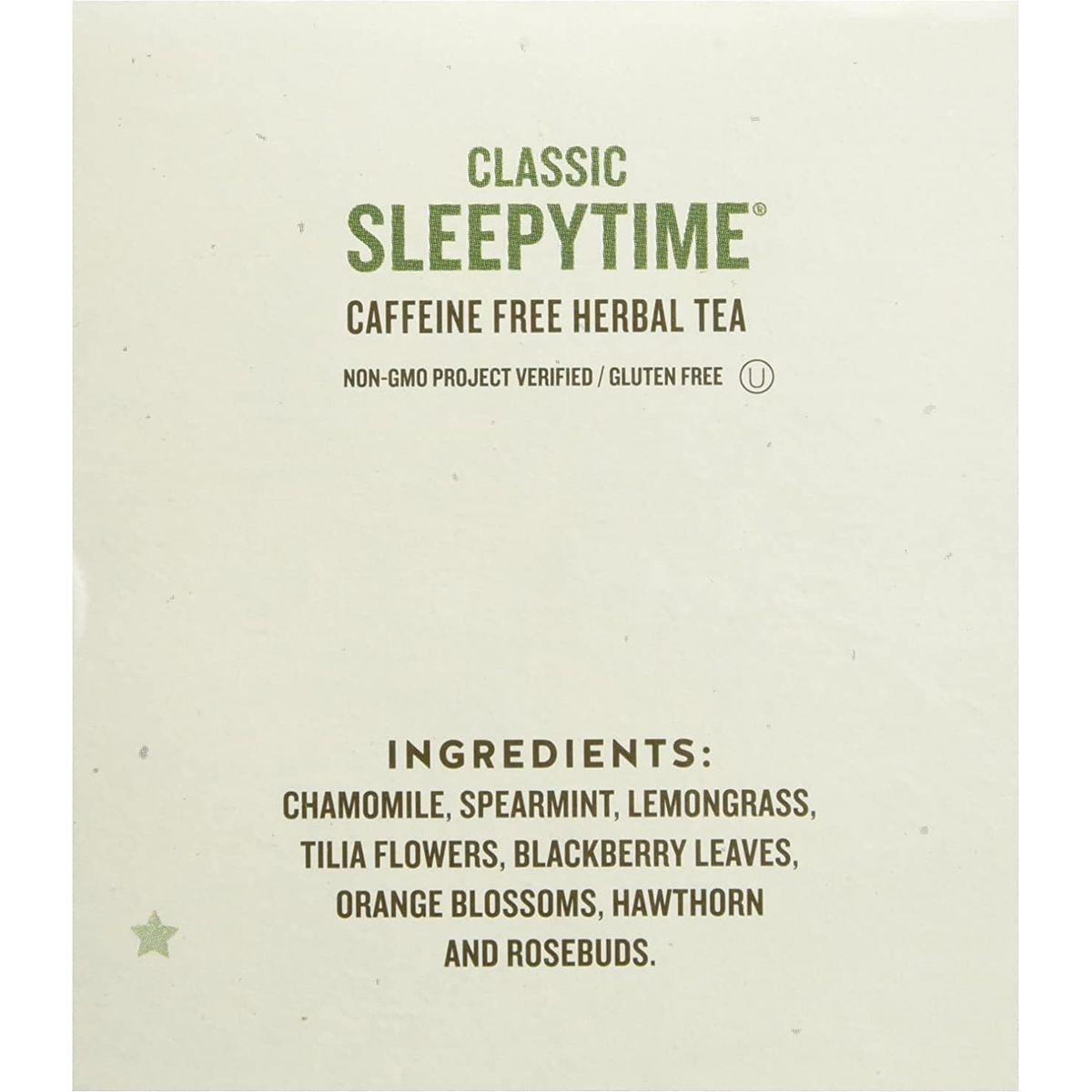 Sleepytime Herbal Tea by Celests 40 Count  CaffeineFree Calming Blend for Relaxation and Better Sleep Throat Comfort Valerian Root Dandelion  40 Tea Bags  Createandbundle Sticker