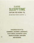 Sleepytime Herbal Tea by Celests 40 Count  CaffeineFree Calming Blend for Relaxation and Better Sleep Throat Comfort Valerian Root Dandelion  40 Tea Bags  Createandbundle Sticker