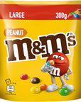 M&Ms Peanut Chocolate 300g Pouch