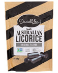 Darrell Lea Original Black Soft Eating Liquorice 7Ounce Bags Pack of 2