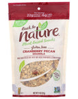 Back to Nature Granola  Cranberry Pecan  11 oz  2 pk