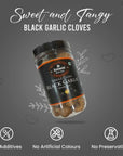 Single Clove Black Garlic 425 Grams  15 OZ Unpeeled Whole Bulbs by Aaswad Impex