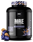 REDCON1 MRE Protein Powder, Blueberry Cobbler - Meal Replacement Protein Blend Made with MCT Oil & Whole Foods - Protein with Natural Ingredients to Aid in Muscle Recovery (25 Servings)