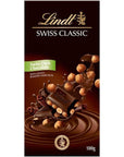 Lindt Swiss Classic Dark Chocolate - 100 gm