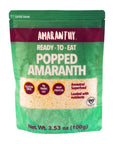 Amaranthy Readytoeat Popped Amaranth Bag 353 oz  High Protein Grain  Low Calorie  Vegan 1 Popped Bag 35 oz