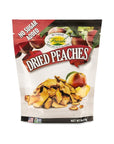 Sunrise Fresh Dried Fruit  Dried California Peaches  AllNatural Dehydrated Unsweetened No Added Sugar Resealable Snack 6oz Bag