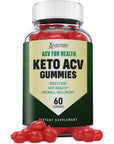 Justified Laboratories ACV for Health Keto ACV Gummies 1000MG with Pomegranate Juice Beet Root B12 60 Gummys