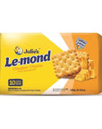 JULIES Le-Mond Puff Cheddar Cheese Cream Sandwich Biscuit - 180 gm