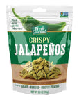 Fresh Gourmet Crispy Lightly Salted Jalapenos | Low Carb | Crunchy Snack and Salad Topper | 3.5 Ounce, Pack of 6