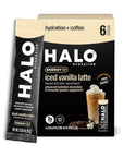 HALO Hydrating Iced Latte – 6 Sticks