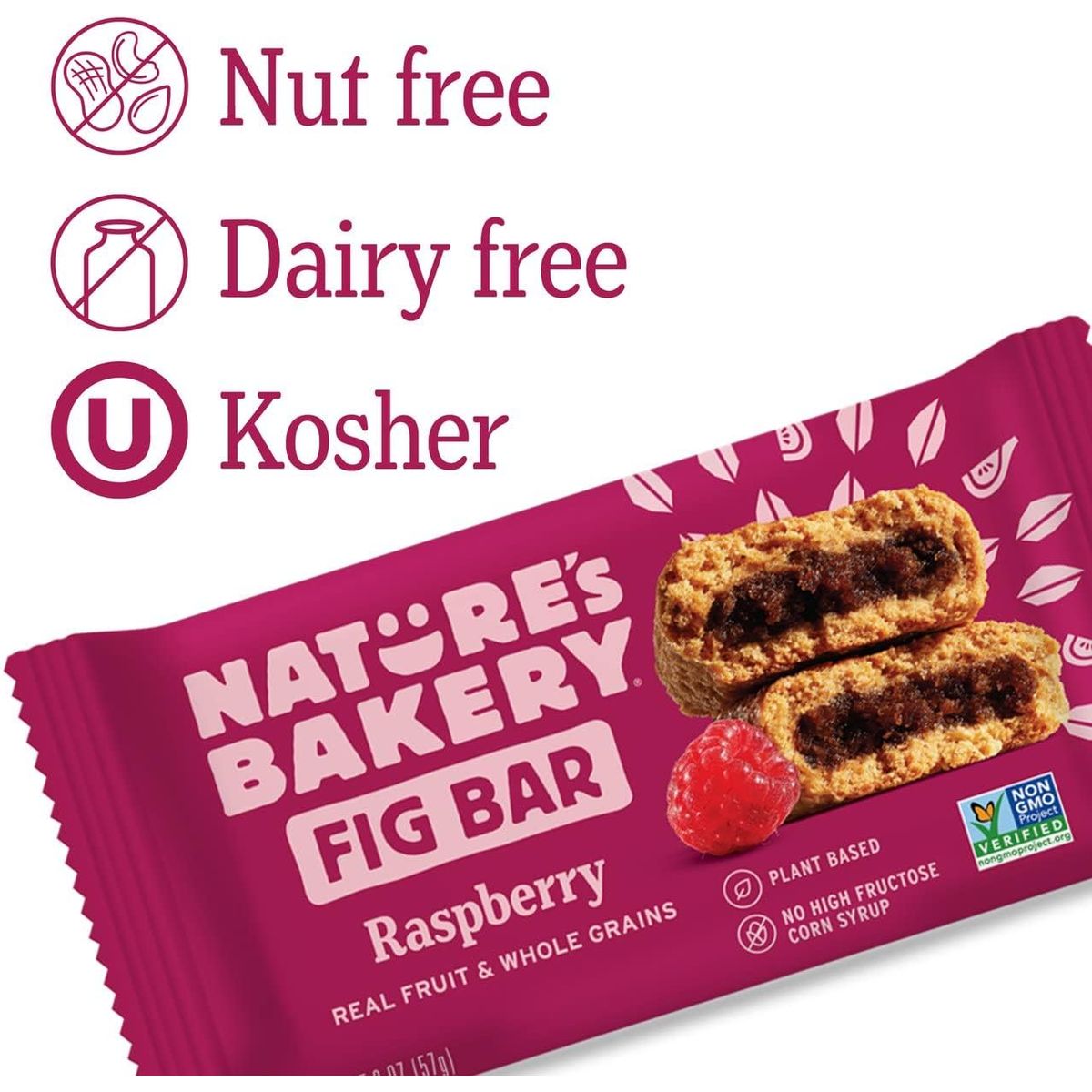 Natures Bakery Stone Ground Whole Wheat Fig bar 24 Twin Pack 24  2oz