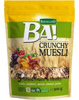 Ba! Crunchy musli dried fruits & honey 300g