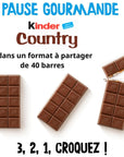 Ferrero Kinder Country  40 Single Bars