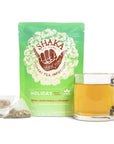 Shaka Tea Dry Tea Bags  ZERO sugar  calories  carbs Naturally caffeinefree 100 plantbased Holiday Blend 115ct Pack