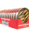 MW Polar Brisling Sardines Smoked In Olive Oil 423 Oz  Pack of 12