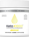 Hi-Lyte Keto K1000 Electrolyte Powder | Lemonade | Hydration Supplement Drink Mix | Boost Energy & Beat Leg Cramps | No Maltodextrin or Sugar | 50 Servings