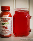 Country Spoon 100 Tart Cherry Juice 70 Tart Cherries Per 8 oz 12 Pack  Not from Concentrate Single Ingredient Drink Melatonin Rich Healthy Fruit Drink Cherry