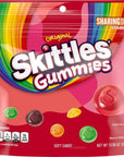 SKITTLES Original Gummy Candy, Sharing Size, 12 oz Bag