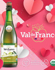 Val de France NonAlcoholic Reduced Calorie Organic and OU Kosher Sparkling Juice Peach 254 Fl Oz 1 bottle